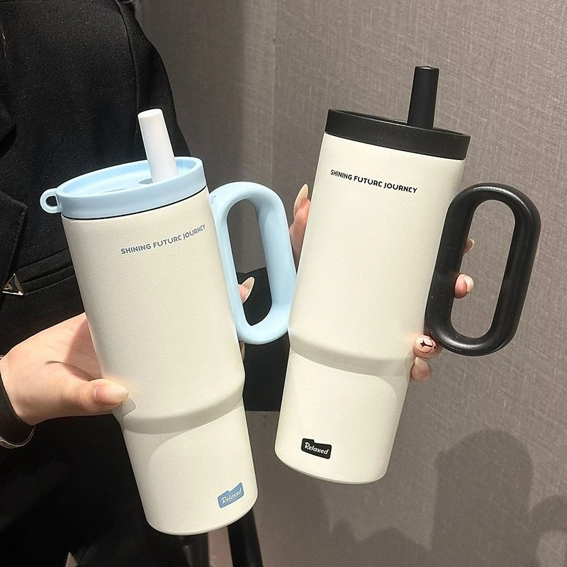 Water Cup With Straw